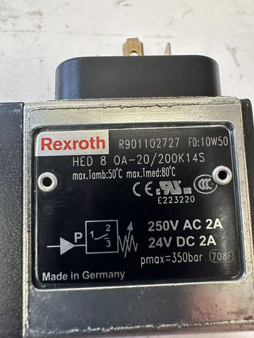 REXROTH HDE 8 OA-20/200K14S