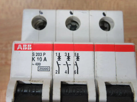 ABB S203P-K10A 10A