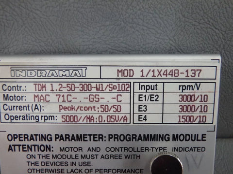 INDRAMAT  MOD1/1X448-137