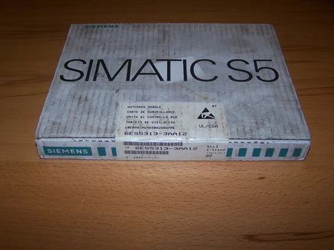 Siemens Simatic S5 6ES5313-3AA12 6ES5 313-3AA12