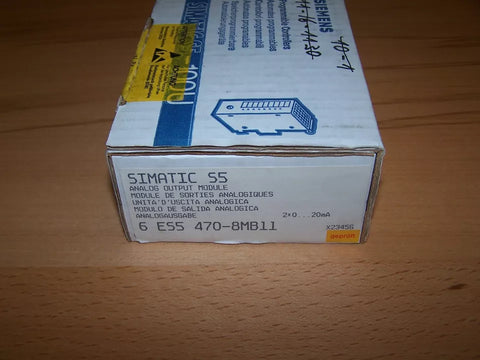 Siemens Simatic S5 6ES5470-8MB11 6ES5 470-8MB11