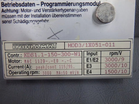 INDRAMAT  MOD3/1X051-011