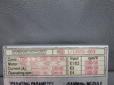 INDRAMAT  MOD1/1X691-003