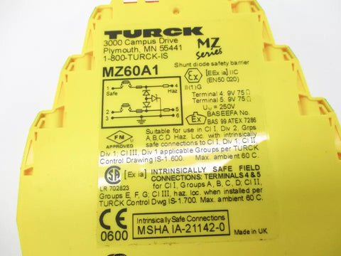 TURCK MZ60A1