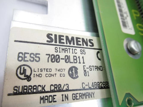 SIEMENS 6ES5 700-0LB11