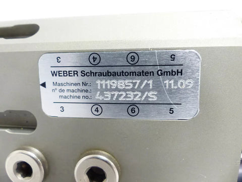 Weber 1119857/1 11.09