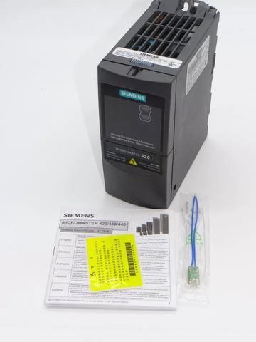 Siemens 6SE6420-2BA13- 7AA1 Micromaster 420 0.37Kw