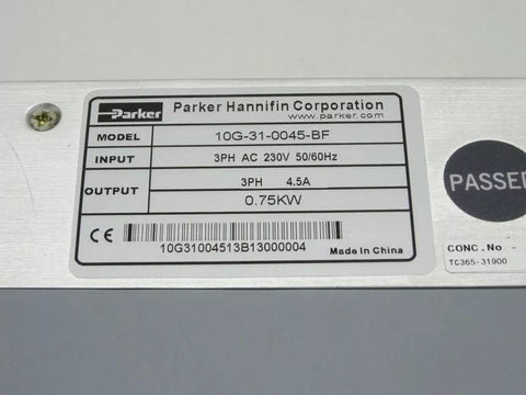 Parker 10G-31-0045-BF