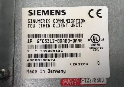 Siemens 6FC5312-0DA00-0AA0