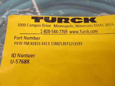 TURCK PKW4MRJ45S4413-15M/S3071/S3197