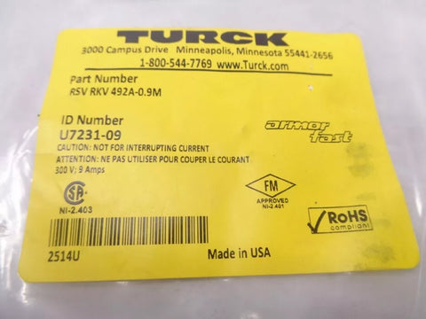 TURCK RSVRKV492A-0.9M