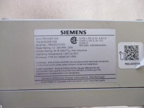 SIEMENS 7ML5033-2DB10-2B