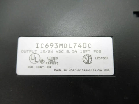 Ge Fanuc 1C693MDL740C