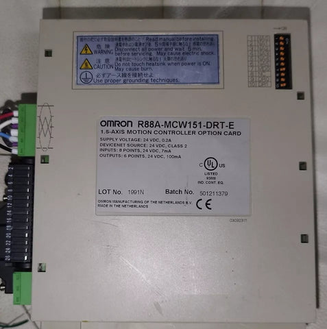 OMRON R88A-MCW151-DRT-E