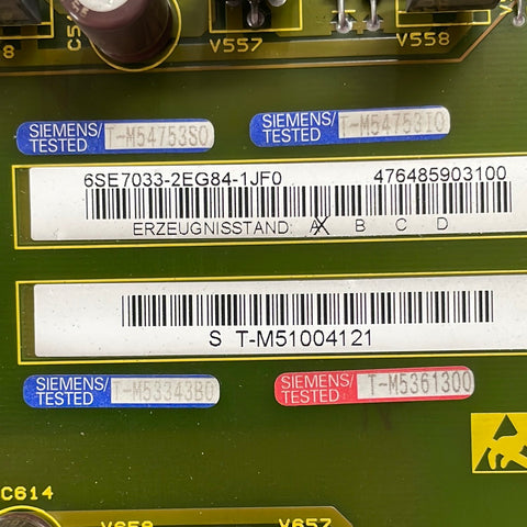 SIEMENS 6SE7033-2EG84-1JF0