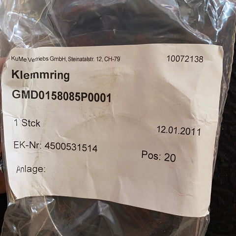 ALSTOM CLAMPING RING GMDO158085P0001 2/37799 BS 2518