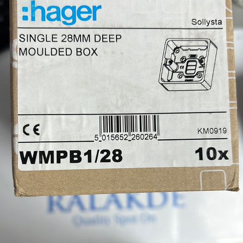 HAGER WMPB1/28