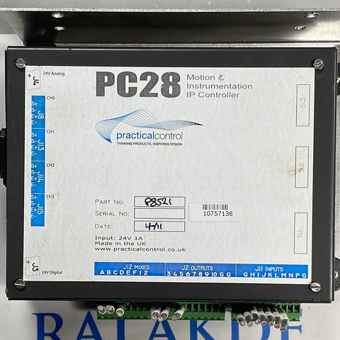 PC28 MOTION & INSTRUMENTATION IP CONTROLLER.