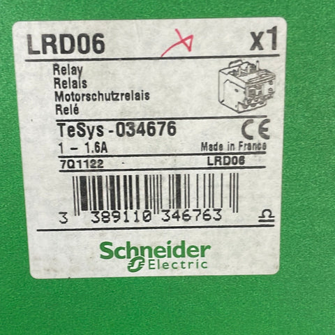 SCHNEIDER ELECTRIC 06ATEX0036X