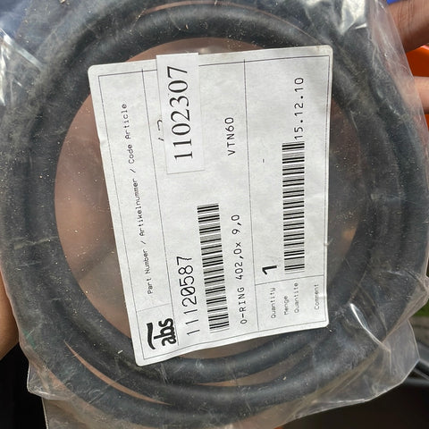 ABS O-RING 402,0x 9,0 VTN60