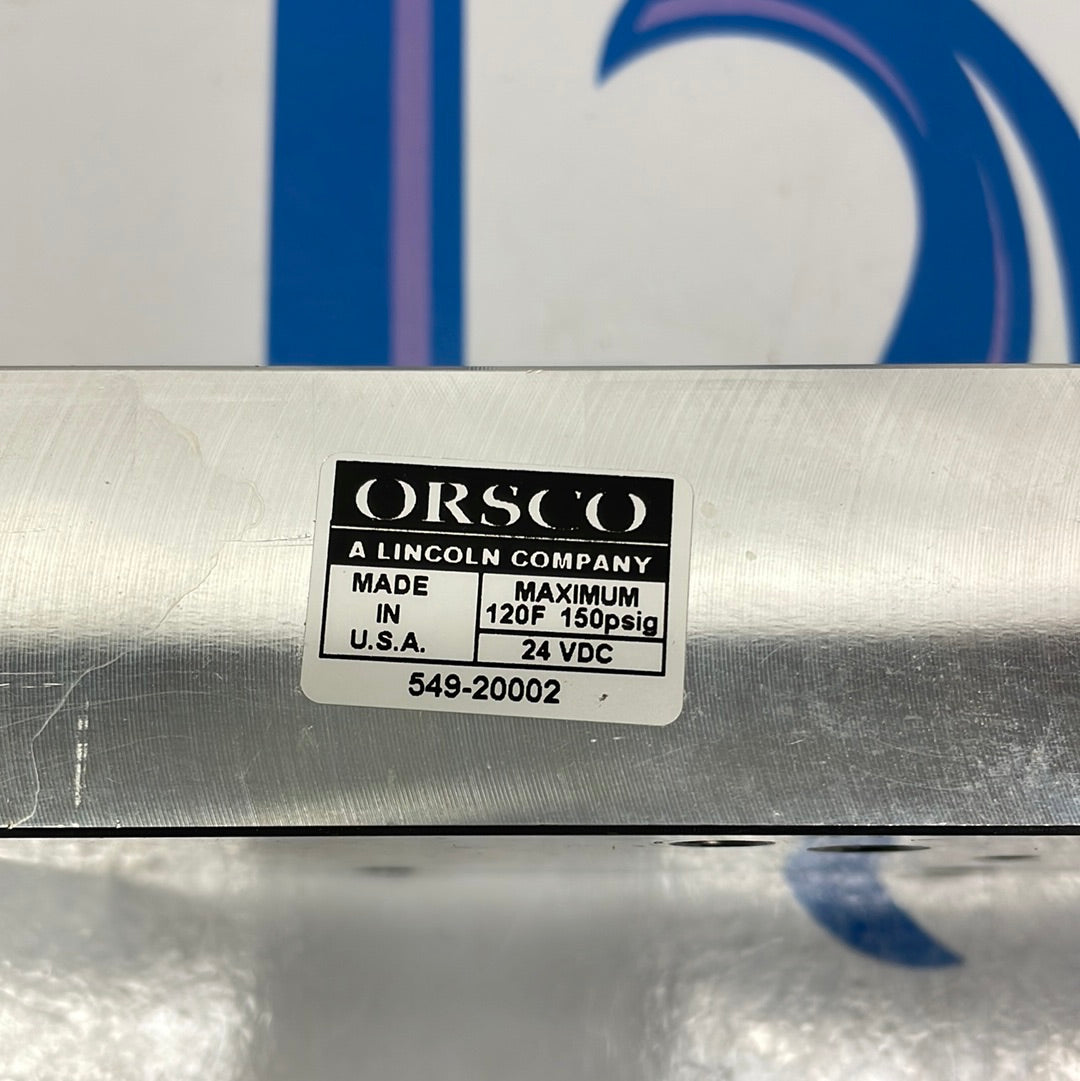 ORSCO MAXIMUNM 120F 150p sig  24VDC  549-20002