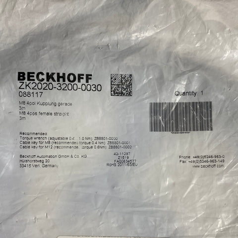 Beckhoff  ZK2020-3200-0030