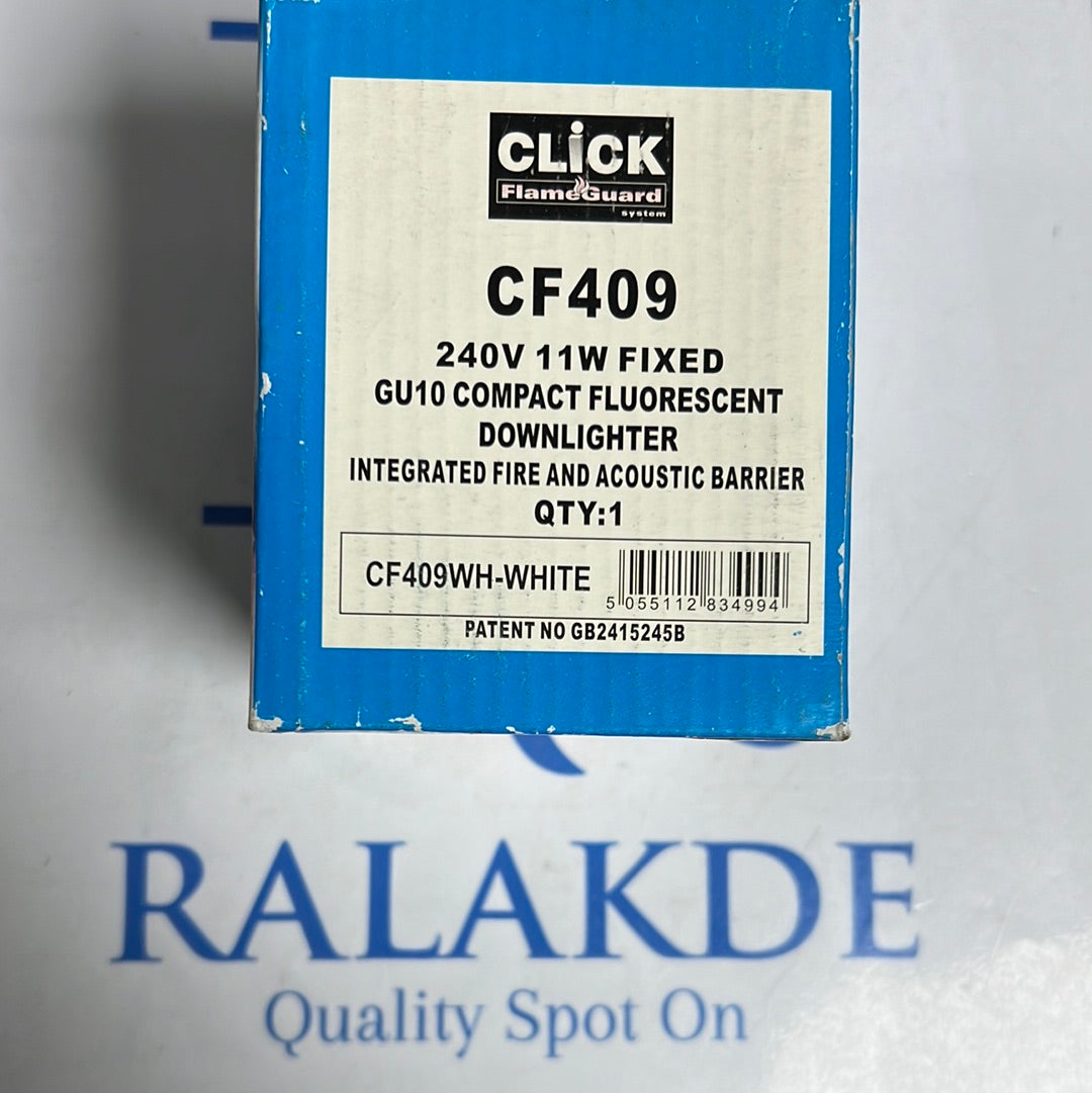 CF409 240V 11W FIXED GU 10 