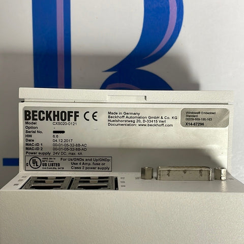 BECKHOFF CX5020-0121