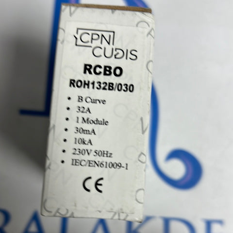 CPN CUDIS  RCBO  ROH132B/030