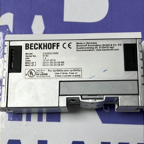 Beckhoff CX2500-0060