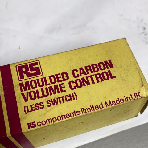 RS moulded carbon volume control (less switch) 100k  m log 76/03 161-521