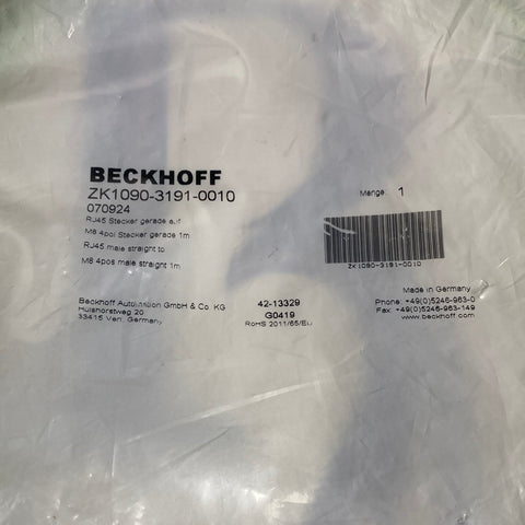 Beckhoff ZK1090-3191-0010