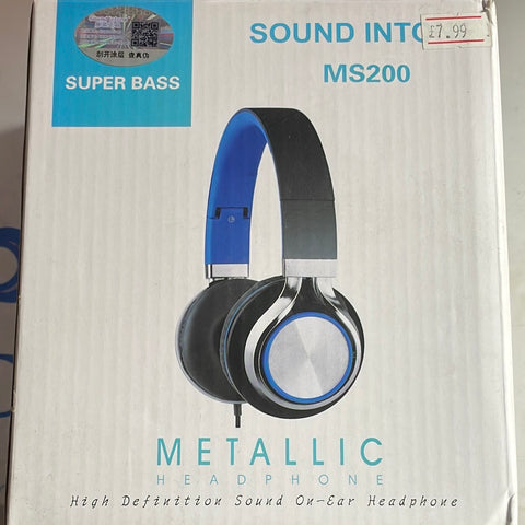 Super Brass Metallic head phone MS200