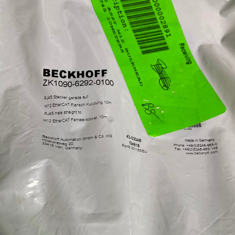 Beckhoff ZK1090-6292-0100