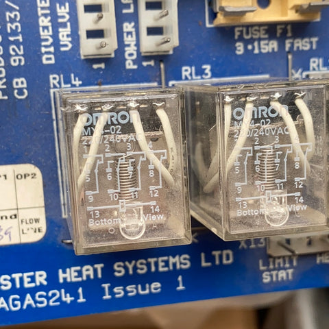 WORCESTER PCB ZAGAS241, Fuse missing