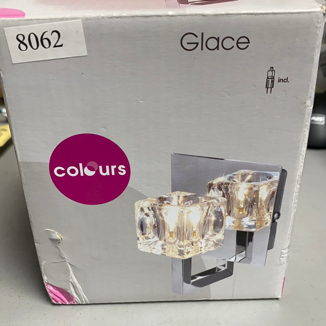 Glace Colours Single Wall light Fitting 8062