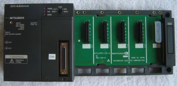 Mitsubishi A1SJCPU-S3 | Melsec A1s Series Processor Module With 5 Slot Rack Repair Service