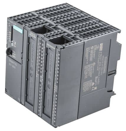 Siemens S7-300 PLC CPU, 28 (24 Digital, 4 Analogue) Inputs Repair Service