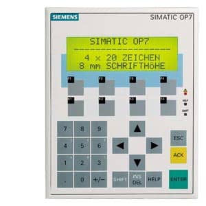 6AV3 607-1JC20-0AX1 | Siemens Simatic OP7 DP Operator Panel Repair Service