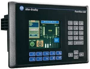 2711-T6C15L1 | Allen Bradley PanelView 600 Color Touchscreen Operator Panel with ControlNet Communication & RS-232 Printer Port Repair Service