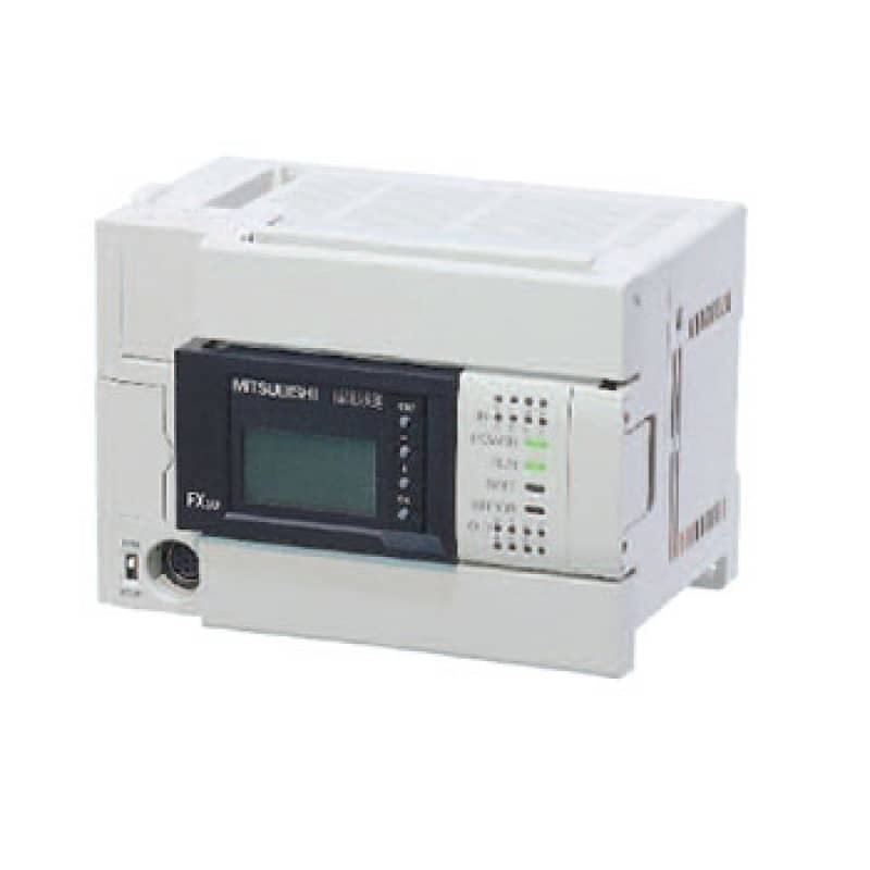 Mitsubishi FX3U-16MR-DS | Base Unit Dc 24v; 8 Inputs (24v Dc), 8 Relay Outputs Repair Service