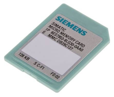 Siemens Memory Module for use with SIMATIC C7 Series, SIMATIC ET 200, SIMATIC S7-300 Series Repair Service
