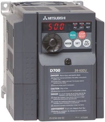 FR-D740-012SC-EC Mitsubishi FR-D740 Inverter Drive 0.4 kW No Repair Service-0