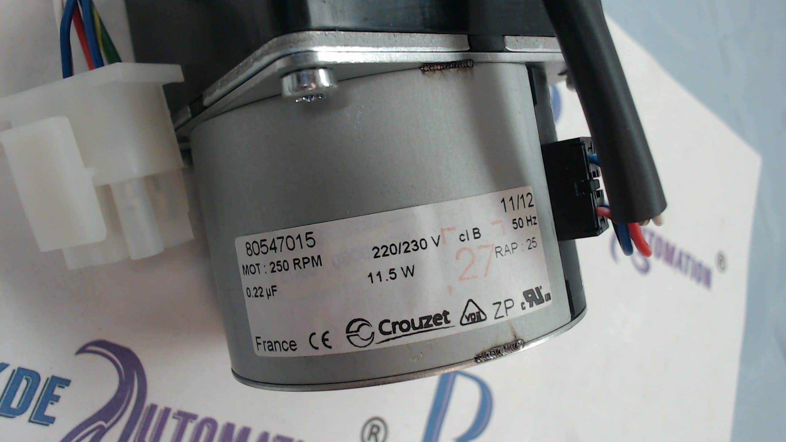 Crouzet80547015 80547015 MOT 250 RPM 0.22uF 11.5w 50Hz dc crouzet - new in box (NSS)-2382