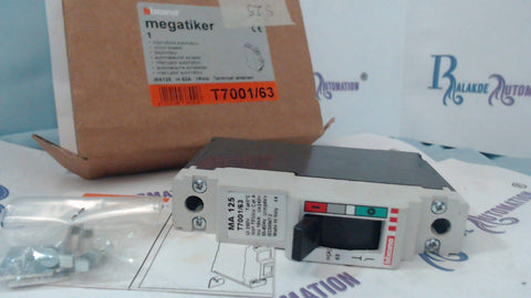 BTICINO 63 AMP 16 kA MCCB 240V MEGATIKER MA125 T7001/63 HAGER HN125 HN348 (NSS)-0
