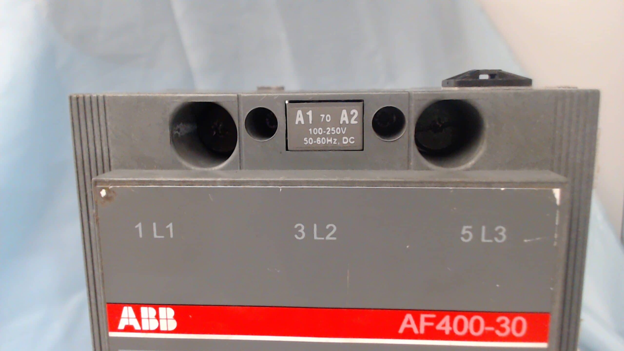 ABB Contactor AF400-30 100-250VDC Coil 550A 600V Used-2946