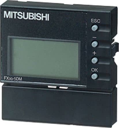 FX33-5DM Mitsubishi FX3G Series, FX3GE Series Backlit STN LCD HMI Panel Repair Service-0